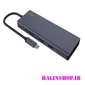 هاب یو اس بی 9 پورت USB-C جی سی پال سری LINX مدل JCP6179